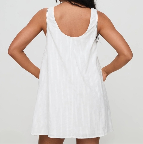 Princess Polly White Ruffle Mini Dress - Picture 11 of 12